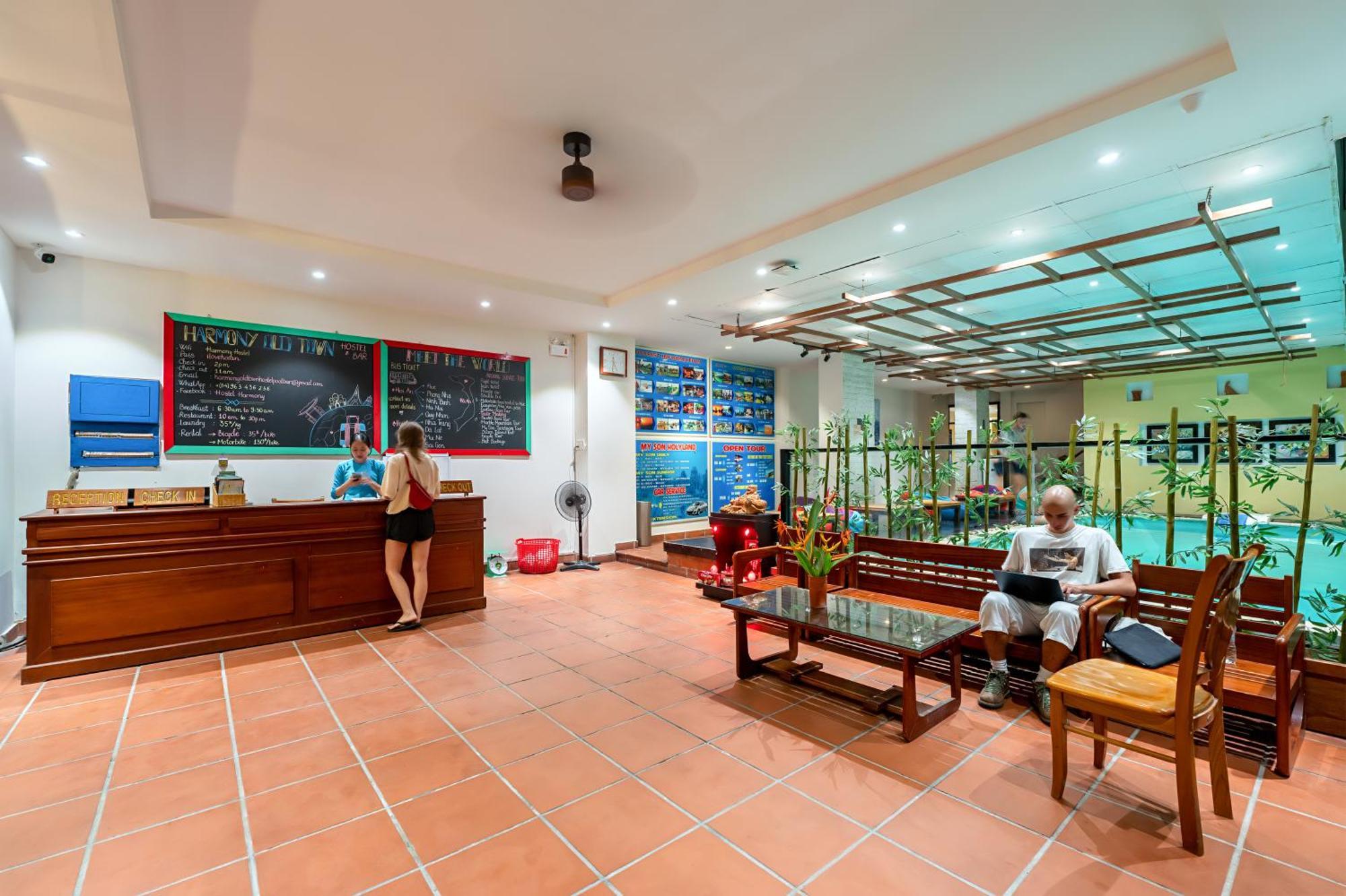 Harmony Old Town Hostel And Pool Bar ฮอยอัน ภายนอก รูปภาพ