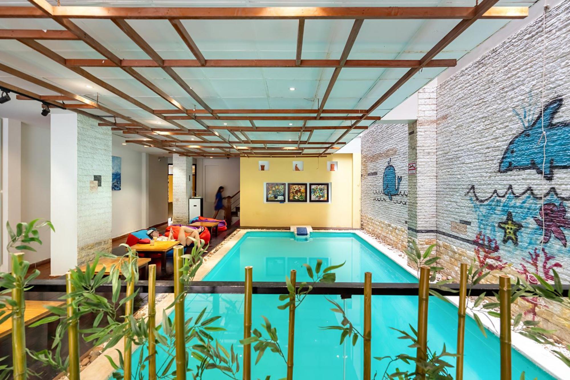 Harmony Old Town Hostel And Pool Bar ฮอยอัน ภายนอก รูปภาพ